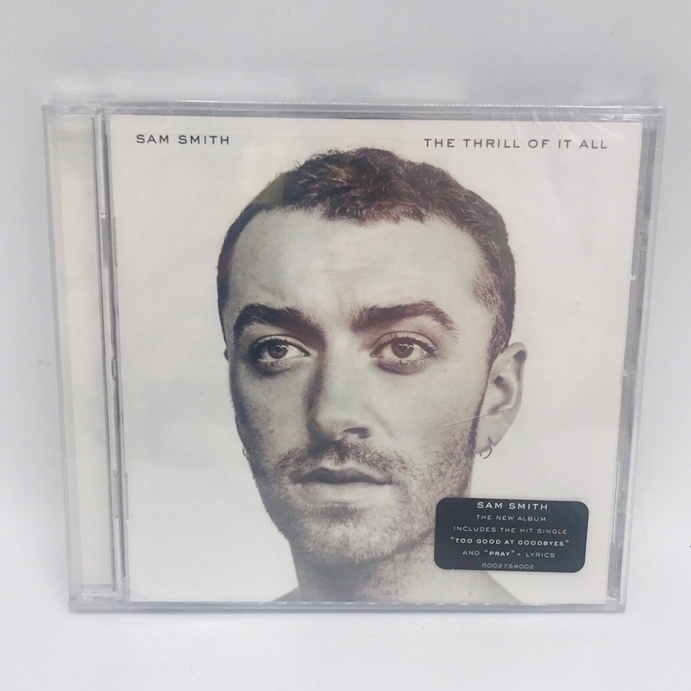 New Sam Smith “The Thrill Of It All” CD